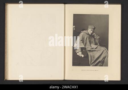 Mr. Henry Irving als Kardinal Wolsey, William & Daniel Downey, ca. 1883 - in oder vor 1893 fotomechanisches Druckpapier Porträt der Schauspielerin Stockfoto