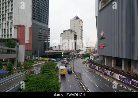 KUALA LUMPUR, MALAYSIA - 26. MAI 2023: Kuala Lumpur Stadtlandschaft. Stockfoto