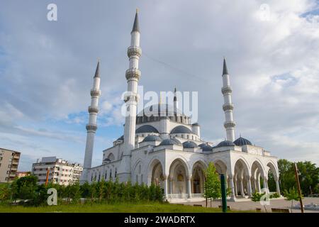 Die Melike Hatun Moschee Camii ist ein klassischer osmanischer Stil in der Altstadt von Ankara, Türkei. Stockfoto