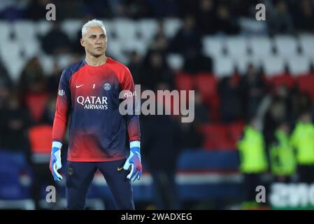 Paris, Frankreich. Januar 2024. © Sebastien Muylaert/MAXPPP - Paris 03/01/2024 Lucas Hernandez von PSG während des Champions Trophy Matches zwischen Paris Saint-Germain und Toulouse FC im Parc des Princes in Paris, Frankreich. 01.03.2023 Credit: MAXPPP/Alamy Live News Stockfoto