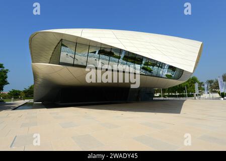 Das Etihad-Museum in Dubai, VAE. Stockfoto