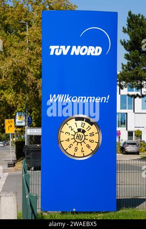 Schild TÜV Nord Stockfoto