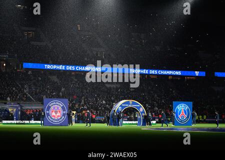 Paris, Frankreich. Januar 2024. Julien Mattia/Le Pictorium – PSG – Toulouse FC – 03/01/2024 – France/Ile-de-France (Region)/Paris – Champions Trophy, zwischen PSG und Toulouse FC, im Parc de Princes, 03. Januar 2024. Quelle: LE PICTORIUM/Alamy Live News Stockfoto