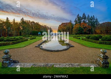 Rhinefield House Hotel at Sunrise, Brockenhurst, The New Forest, Hampshire, England, Uk Stockfoto