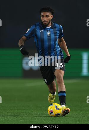 Bergamo, Italien. Januar 2024. Ederson von Atalanta während des Coppa Italia Spiels im Gewiss Stadium in Bergamo. Der Bildnachweis sollte lauten: Jonathan Moscrop/Sportimage Credit: Sportimage Ltd/Alamy Live News Stockfoto