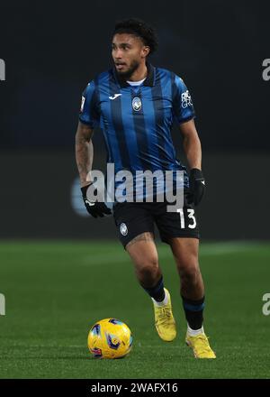 Bergamo, Italien. Januar 2024. Ederson von Atalanta während des Coppa Italia Spiels im Gewiss Stadium in Bergamo. Der Bildnachweis sollte lauten: Jonathan Moscrop/Sportimage Credit: Sportimage Ltd/Alamy Live News Stockfoto