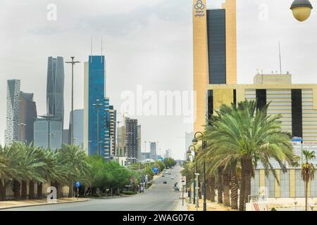 Moderne Gebäude in Riad, Saudi-Arabien Stockfoto