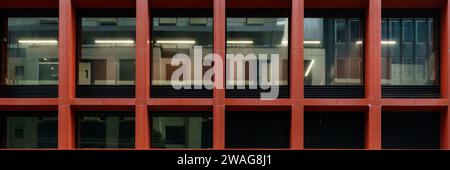 Die Fassade eines Gebäudes an der Bathurst Street in Sydney, aus Stockfoto