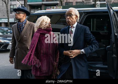 Reverend Al Sharpton Trifft Ein, Um Die Streiklinie Der NAN-Aktivisten ...