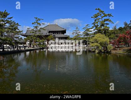 Todaiji Tempel Nara Japan Stockfoto