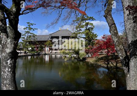 Todaiji Tempel Nara Japan Stockfoto