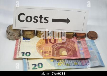 Kostensenkung, Symbolbild Stockfoto