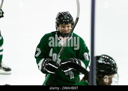 Tsongas Center. Januar 2024. Massachusetts, USA; Boston-Verteidiger Jess Healey (97) in einem Spiel zwischen Boston und Minnesota im Tsongas Center. (c) Burt Granofsky/CSM/Alamy Live News Stockfoto