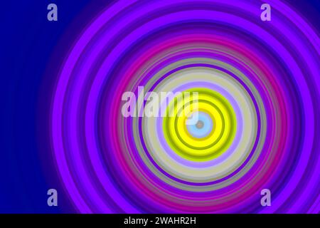 Bunte abstrakt Hintergrund mit kreisförmigen Linien Stockfoto