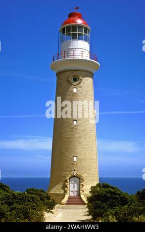 Cape du Couedic Lighthouse (1906-1909), Kangaroo Island, Südaustralien Stockfoto