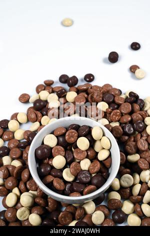 Schokoladen-Kruidnoten Stockfoto