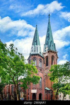 St. Lamberti-Kirche Oldenburg Stockfoto