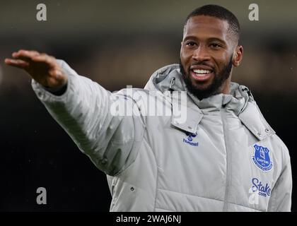 London, Großbritannien. Januar 2024. Beto of Everton beim FA Cup Spiel im Selhurst Park, London. Der Bildnachweis sollte lauten: Paul Terry/Sportimage Credit: Sportimage Ltd/Alamy Live News Stockfoto