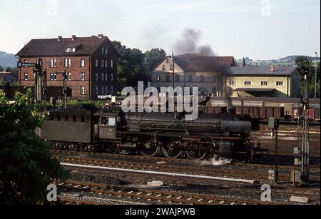 Photographimg-Dampfmaschinen im Einsatz in Frankreich/Westdeutschland Juni/Juli 1971 Stockfoto