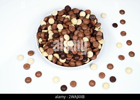 Schokolade pepernoten Stockfoto