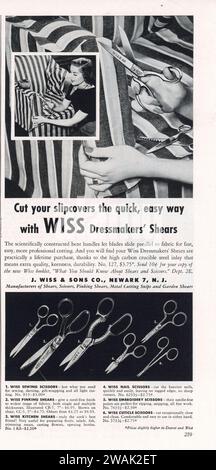 Vintage-Werbespot „Good Housekeeping“ Juni 1953, USA Stockfoto