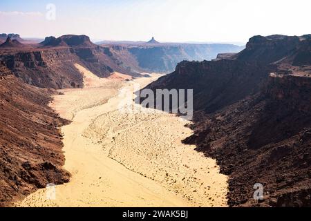 Al Ula, Arabie Saoudite. Januar 2024. Landschaft während des Prologs der Dakar 2024 am 5. Januar 2024 in Al-Ula, Saudi-Arabien - Foto Florent Gooden/DPPI Credit: DPPI Media/Alamy Live News Stockfoto