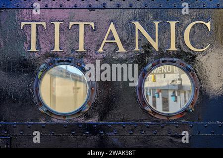Republik Irland, County Cork, Cobh, das Titanic Museum Stockfoto