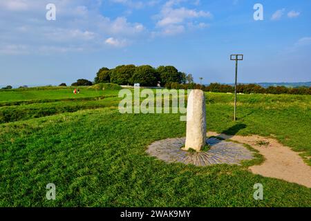 Republik Irland, Leinster, County Meath, Hill of Tara Stockfoto