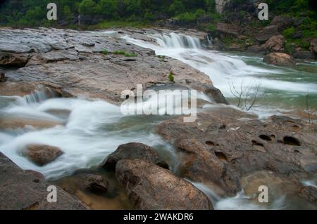 Pedernales Falls, Pedernales Falls State Park, Texas Stockfoto