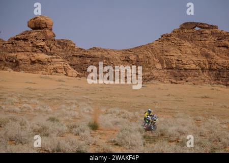 Al Ula, Arabie Saoudite. Januar 2024. Während des Prologs der Dakar 2024 am 5. Januar 2024 in Al-Ula, Saudi-Arabien - Foto Julien Delfosse/DPPI Credit: DPPI Media/Alamy Live News Stockfoto