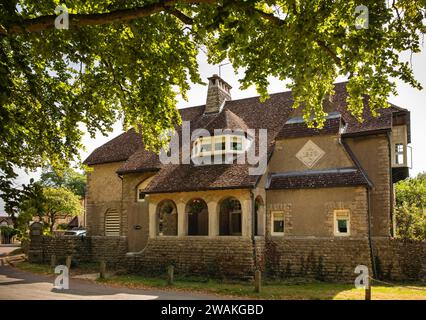 Großbritannien, England, Oxfordshire, Fringford, Main Street, the Lodge, 1895 Kunsthandwerk Haus Stockfoto