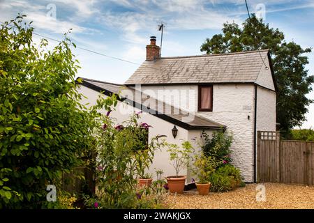 Großbritannien, England, Oxfordshire, Juniper Hill, Lane End, Kindheitshaus der Lark Rise-Autorin Flora Thomson Stockfoto