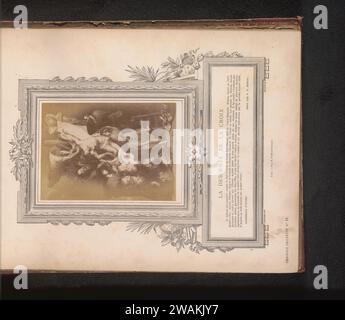 Fotoproduktion der Kreuzreduktion von Peter Paul Rubens, Anonym, nach Peter Paul Rubens, ca. 1871 - in oder vor 1880 Foto dieses Foto ist Teil eines Albums. Verschluss fotografische Unterstützung Albumendruck Abstieg vom Kreuz: Christus wird vom Kreuz herabgenommen, normalerweise von Nikodemus und Joseph von Arimathäa, die auf den Leitern stehen (beide Arme Christi getrennt) Stockfoto