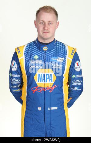 Ash Sutton, Fahrer des Napa Racing Ford Focus RS Stockfoto