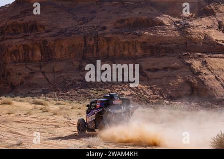 309 CASALE Ignacio (chl), LEON Alvaro (chl), X-RAID Yamaha Supported Team, Yamaha X-RAID YXZ 1000 R Turbo, FIA Challenger, Action beim Prolog der Dakar 2024 am 5. Januar 2024 in Al-Ula, Saudi Arabien - Foto Frédéric Le Floc'h / DPPI Stockfoto