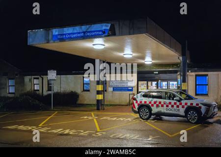 Cumbria Health on Call (Choc) bietet medizinische Grundversorgung innerhalb und außerhalb der Stunden für die Bevölkerung von Cumbria, Stockfoto