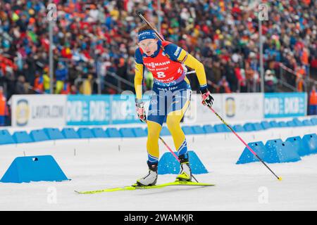 Oberhof, Deutschland. Januar 2024. Hanna Oeberg (SWE, Schweden), 05.01.2024, Oberhof (Deutschland), IBU World Cup Biathlon Oberhof 2024 Credit: dpa/Alamy Live News Stockfoto