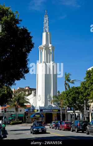 Das Art-Deco-Fox-Theater in Westwood Village, Los Angeles, Kalifornien, USA Stockfoto