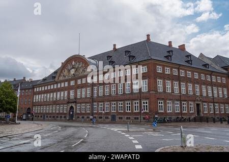 Das Finanzministerium (Finansministeriet) in Kopenhagen, Dänemark. Stockfoto