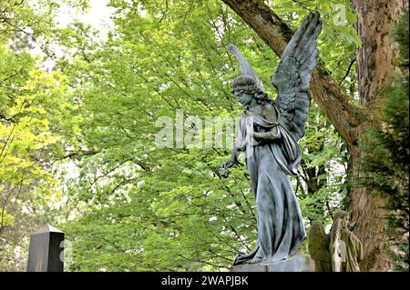 Herrliche Statue eines Engels Stockfoto