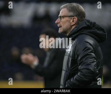 RUMPF, GROSSBRITANNIEN. Januar 2024. Emirates FA Cup: Hull City AFC gegen Birmingham City FC. Paul Whitehurst/Alamy Live News Stockfoto