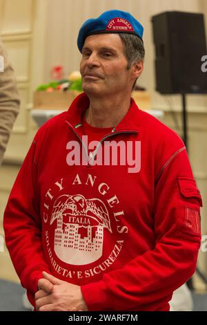 Hotel Principe di Savoia di Milano , Mailand, Italien, 06. Januar 2024, Mario Furlan während LA BEFANA DEL CLOCHARD CON I CITY ANGELS - News Stockfoto