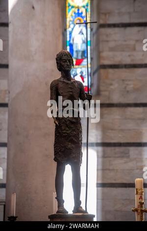 PISA, ITALIEN - 17. SEPTEMBER 2023 - im Taufhaus der Kathedrale von Pisa Stockfoto