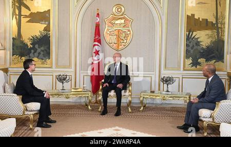 Tunesischer Präsident Kais Saied erhält die Mandate neuer Botschafter