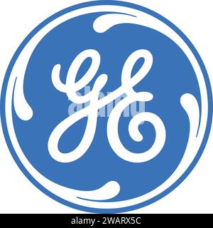 General Electric Logo im Vektor | General Electric Schild Stock Vektor
