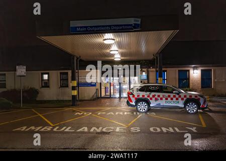 Cumbria Health On-Call CHOC bietet medizinische Grundversorgung innerhalb und außerhalb der Stunden für die Bevölkerung von Cumbria, Stockfoto