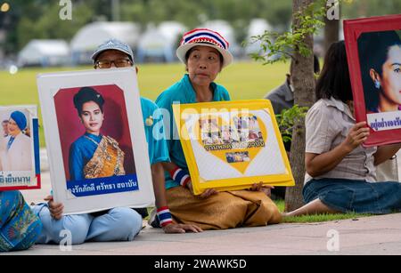 Geburtstagsfeiern der Königin in Thailand Stockfoto