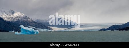 Upsala-Gletscher, Argentino-See, Patagonien Stockfoto