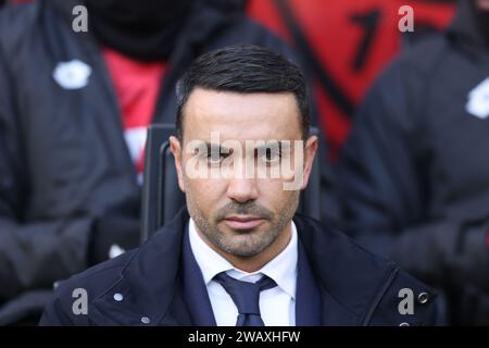 17. Dezember 2023 Mailand - Italien - Sport, Fußball - Mailand vs Monza italienische Meisterschaft 2023/2024 - G. Meazza Stadium - im Bild: Raffaele Palladi Stockfoto