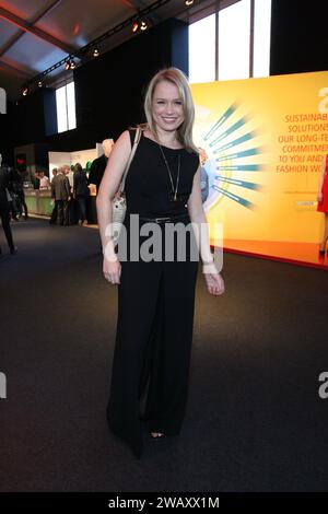 Nova Meierhenrich ESCADA SPORT Escada SPORT Show während der Mercedes-Benz Fashion Week in Berlin - 18.01.2012 Copyright: XJamesxColdreyx Stockfoto